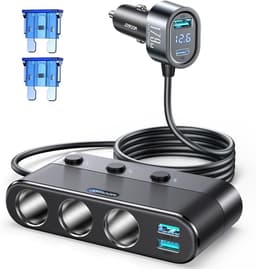 JOYROOM 7-in-1 Car Charger Adapter (179W)