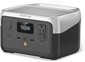 EF ECOFLOW Portable Power Station RIVER 2, 256Wh 300W | 1 Hr Fast Charging, L...